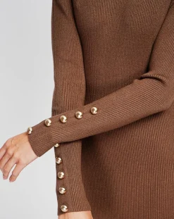 Assuili Robes|Robe Cecile marron