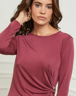 L'Armoire de Suzette Robes|Robe Celeste bordeaux