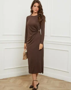 L'Armoire de Suzette Robes|Robe Celeste choco