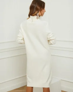 Fleur de cachemire Robes|Robe Charlotte blanche