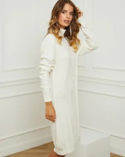 Fleur de cachemire Robes|Robe Charlotte blanche