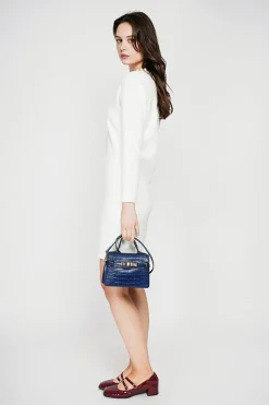 C&Jo Robes|Robe col perle naturel