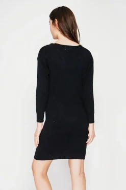 C&Jo Robes|Robe col perle noir