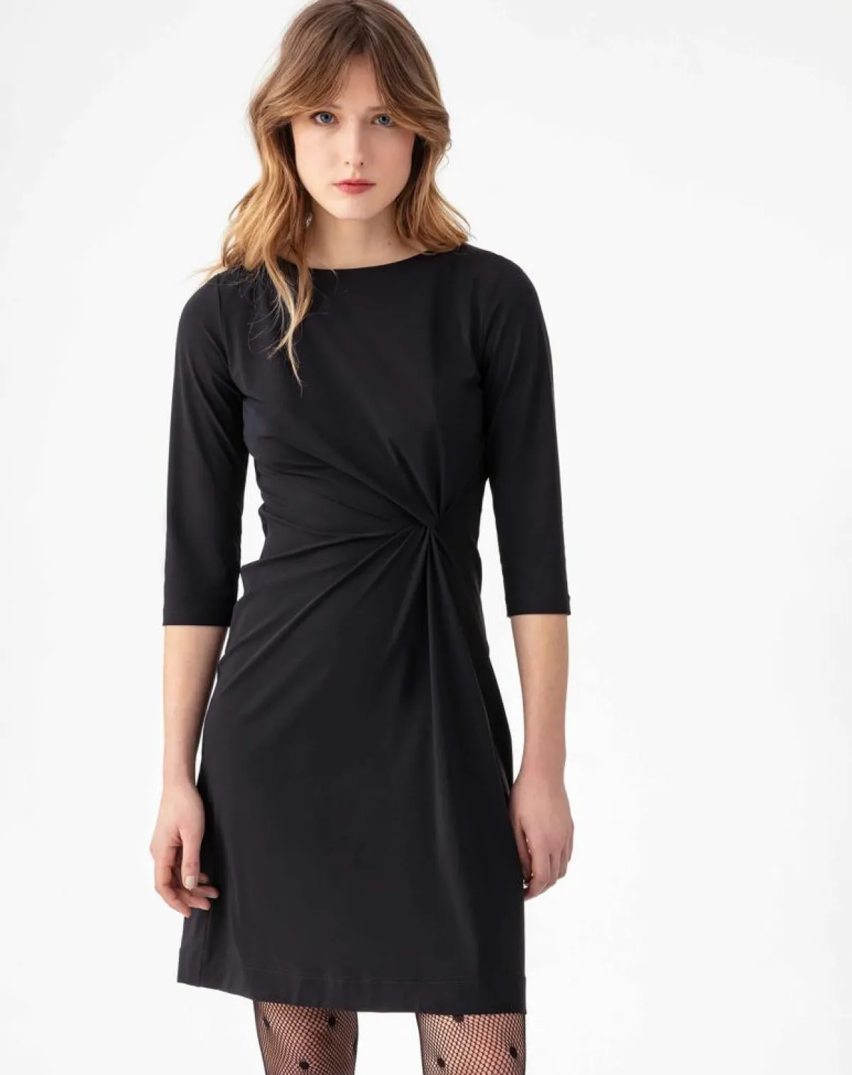Indies Robes|Robe Courte Gisele noire