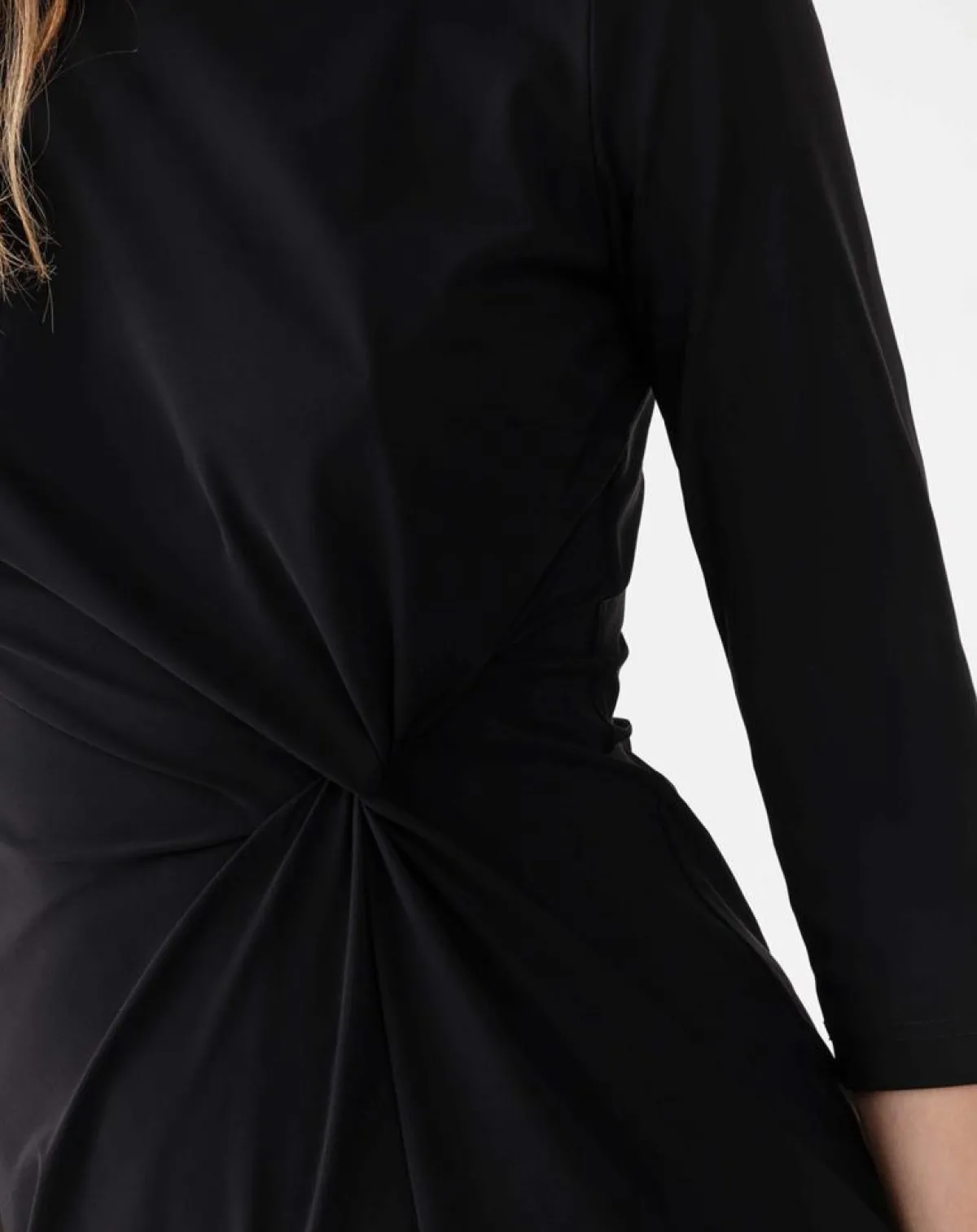 Indies Robes|Robe Courte Gisele noire