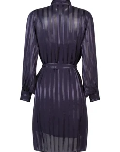 Mare di Latte Robes|Robe courte Olie zébre encre