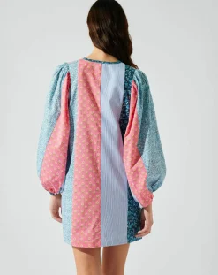 Manoush Robes|Robe courte patchwork