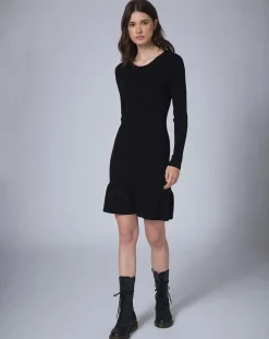 Manoush Robes|Robe courte Petite Côte noire
