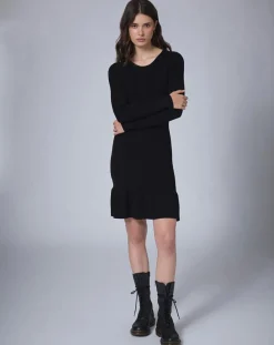 Manoush Robes|Robe courte Petite Côte noire