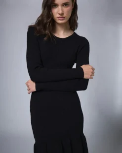Manoush Robes|Robe courte Petite Côte noire