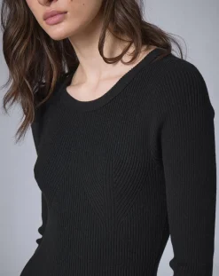 Manoush Robes|Robe courte Petite Côte noire