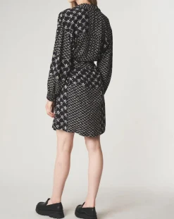 Stella Forest Robes|Robe courte Sonia à motifs marine