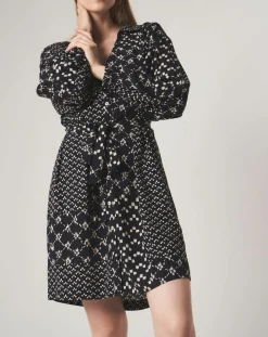 Stella Forest Robes|Robe courte Sonia à motifs marine