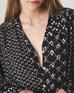 Stella Forest Robes|Robe courte Sonia à motifs marine