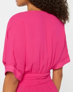 Suncoo Robes|Robe Cyriele rose fushia