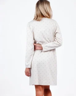 Mr Wonderful Lingerie, Nuit|Robe de nuit You are enough beige/bleu