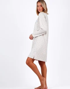 Mr Wonderful Lingerie, Nuit|Robe de nuit You are enough beige/bleu