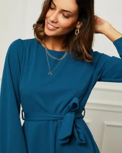 Alice & Charlotte Robes|Robe Elise bleue