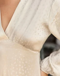 Lauren Vidal Robes|Robe Eliza crème