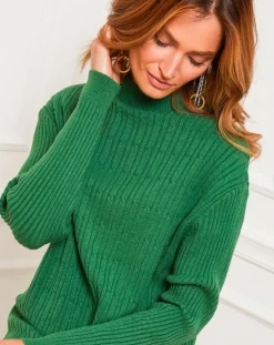 Fleur de cachemire Robes|Robe Emma vert e