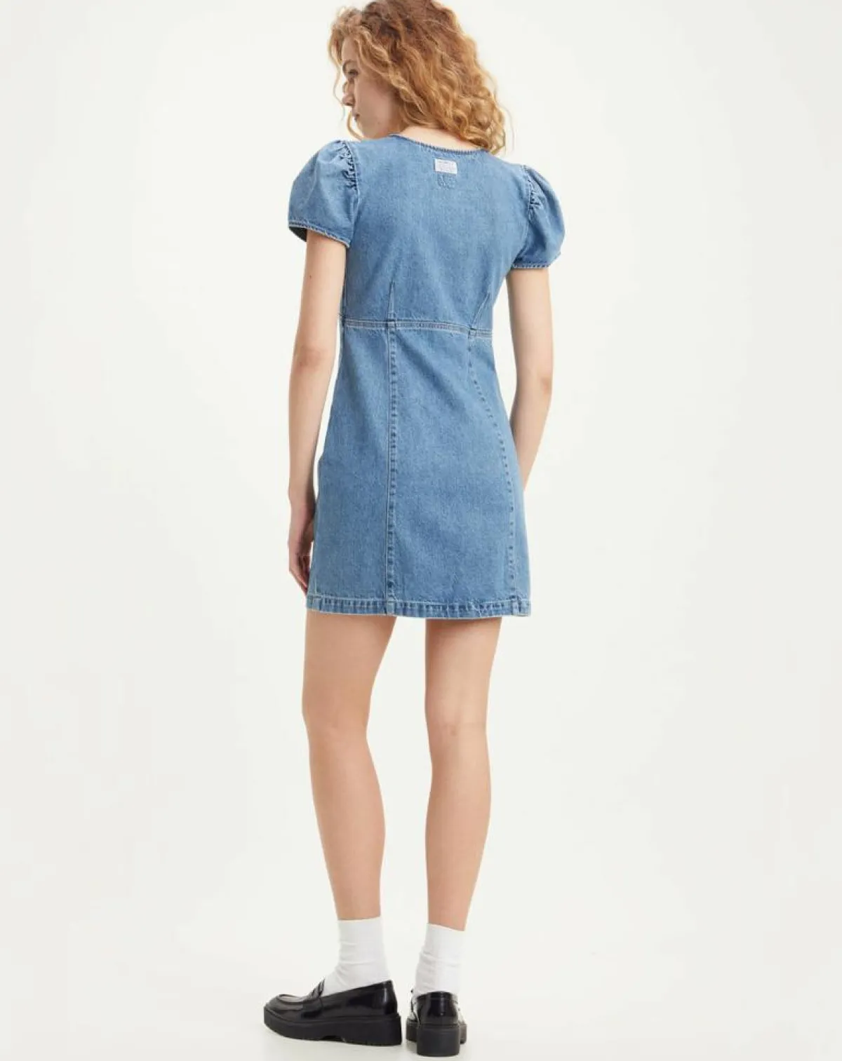 Levi's® Robes|Robe en jean courte Erin 90's bleue