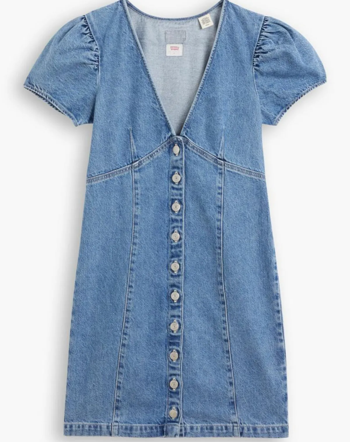 Levi's® Robes|Robe en jean courte Erin 90's bleue