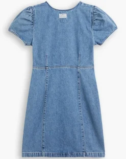 Levi's® Robes|Robe en jean courte Erin 90's bleue