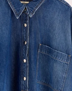 Bellerose Robes|Robe en jean Klenn blue stone