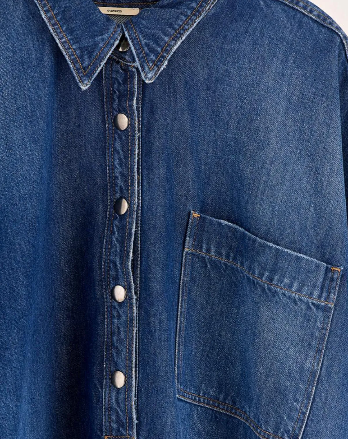 Bellerose Robes|Robe en jean Klenn blue stone