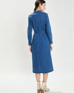 La Petite Etoile Robes|Robe en jean Rym wash