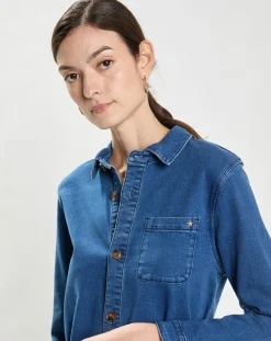 La Petite Etoile Robes|Robe en jean Rym wash