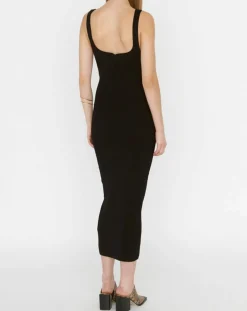 Zapa Robes|Robe en maille Remir noire