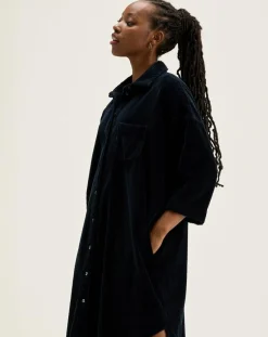 Bellerose Robes|Robe en Velours côtelé Gladys america