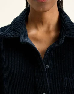 Bellerose Robes|Robe en Velours côtelé Gladys america