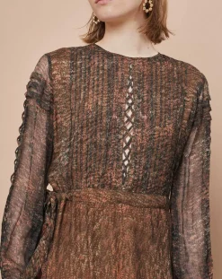 Mare di Latte Robes|Robe Frances granit cumin