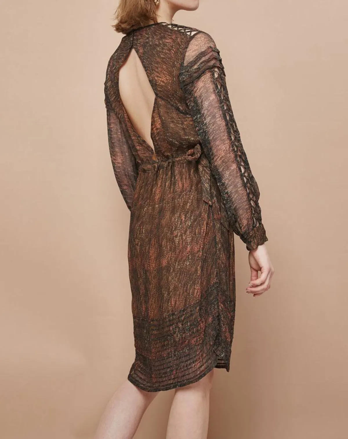 Mare di Latte Robes|Robe Frances granit cumin