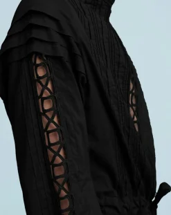 Mare di Latte Robes|Robe Francesca noire