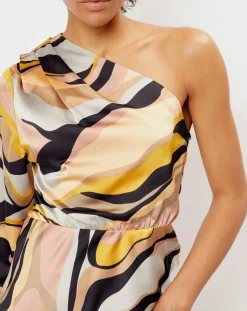 See u Soon Robes|Robe imprimée Camille grise