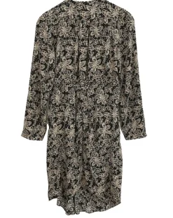 See u Soon Robes|Robe imprimée floral Luna noire