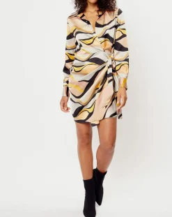 See u Soon Robes|Robe imprimée Margot grise