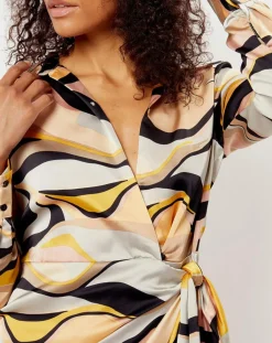 See u Soon Robes|Robe imprimée Margot grise