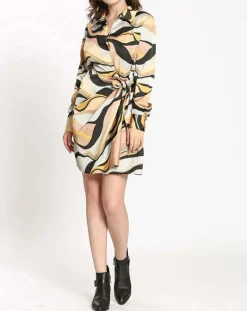 See u Soon Robes|Robe imprimée Margot grise