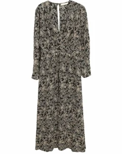 See u Soon Robes|Robe imprimée Noémie noire