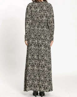 See u Soon Robes|Robe imprimée Noémie noire