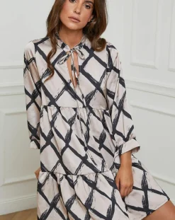 Alice & Charlotte Robes|Robe Jade beige