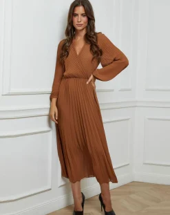 Alice & Charlotte Robes|Robe Jade camel