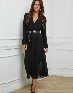 Alice & Charlotte Robes|Robe Jade noire