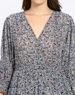 See u Soon Robes|Robe Jodie bleu marine