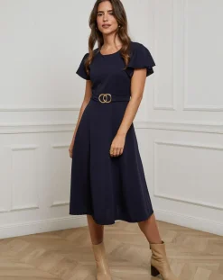 Alice & Charlotte Robes|Robe Judith marine