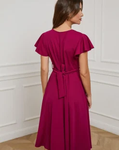 Alice & Charlotte Robes|Robe Judith prune